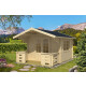 Gartenhaus Capri Premium 45mm inkl. Terrasse
