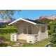 Gartenhaus Capri Premium 45mm inkl. Terrasse
